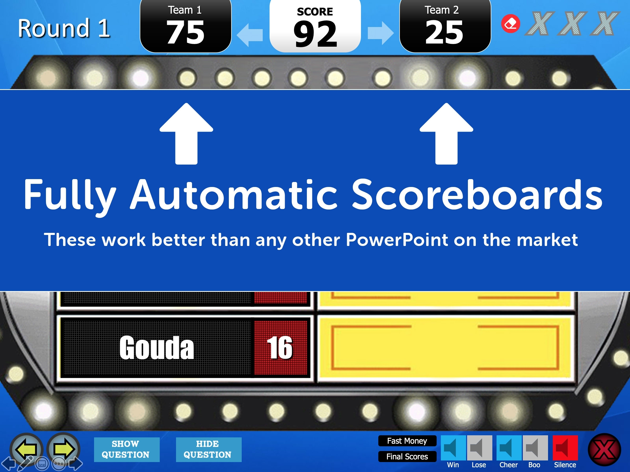 Family Feud Customizable Powerpoint Template | Youth Downloads With Family Feud Game Template Powerpoint Free