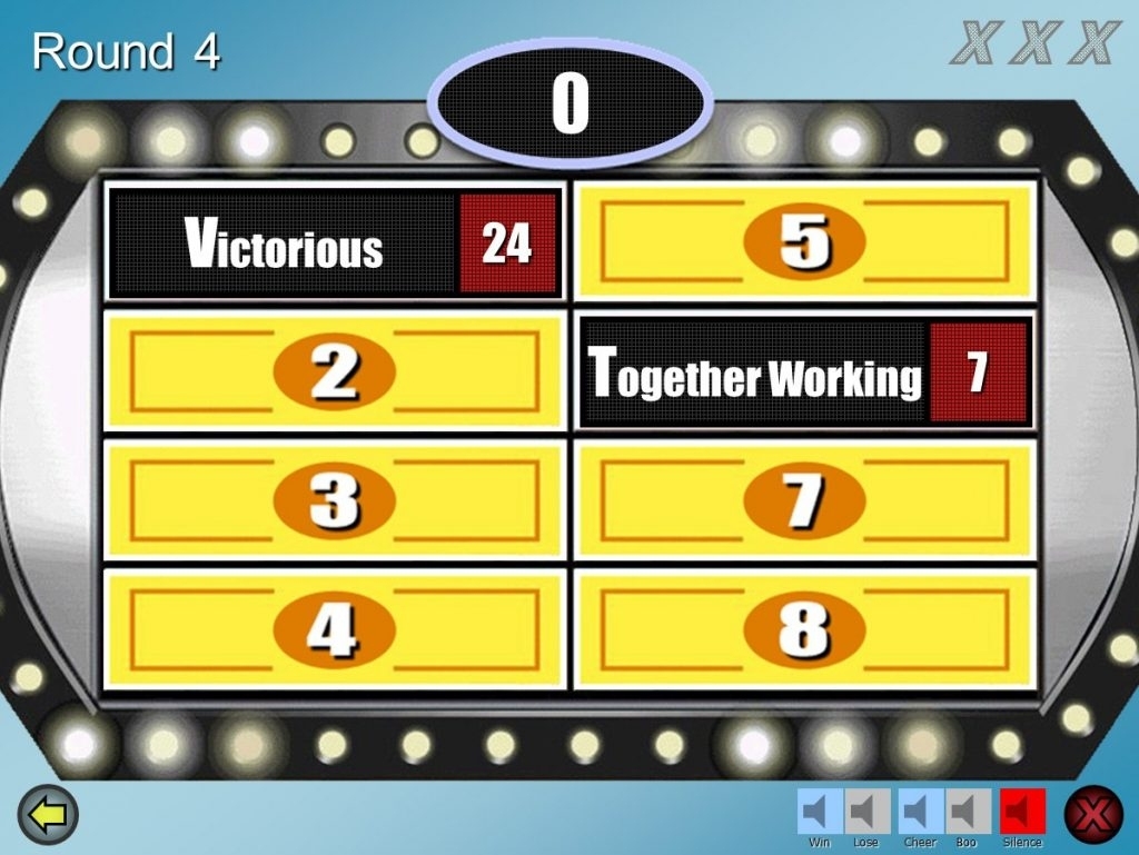 Family Feud Powerpoint Template Free Download – 10+ Professional For Family Feud Powerpoint Template Free Download