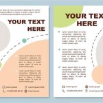 Fancy Colored Brochure Template 2308525 Vector Art At Vecteezy In Fancy Brochure Templates