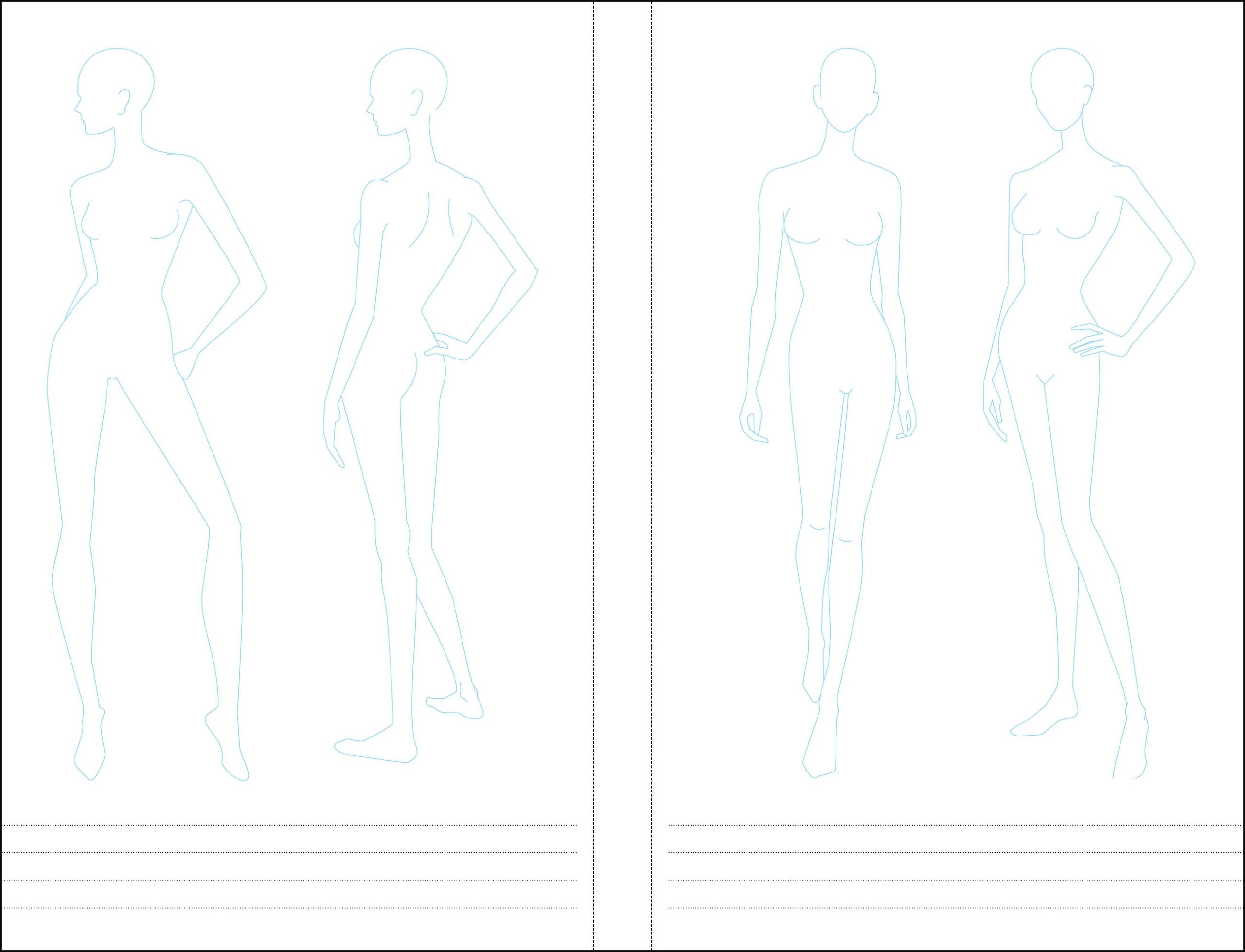 Fashion Model Drawing Templates At Paintingvalley | Explore Regarding Blank Model Sketch Template