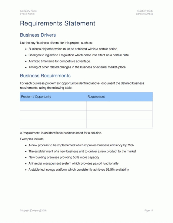 Feasibility Study Template (Apple) – Templates, Forms, Checklists For Regarding Technical Feasibility Report Template