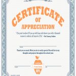 Fill Certificate Appreciation Template - Fill Online, Printable throughout Anniversary Certificate Template Free