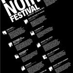 Film Noir Poster On Behance Inside Film Festival Brochure Template