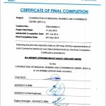 Final Completion Certificate Of Completion Construction | Frame Regarding Certificate Of Completion Construction Templates
