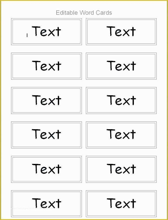 Flashcard Template Free Of Flashcard Template Free Sight Word Flash For Free Printable Flash Cards Template
