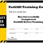 Forklift Certification Card Template Intended For Forklift Certification Card Template