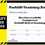 Forklift Training Template Free – Browse Our Sample Of Forklift For Forklift Certification Template