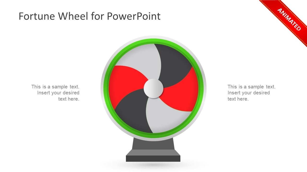 Fortune Wheel Powerpoint Template - Slidemodel pertaining to Wheel Of Fortune Powerpoint Template