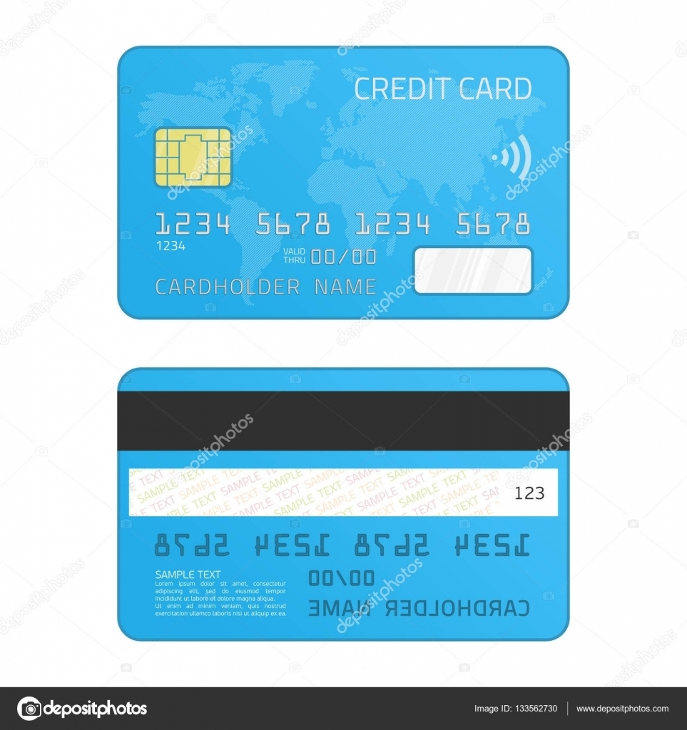 Fotos: Numeros De Tarjetas De Credito | Vector De Tarjeta De Crédito within Credit Card Template For Kids
