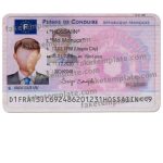France Driver Licence Template – Fake French Driving Licence In French Id Card Template