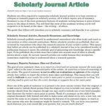 Free 10+ Journal Article Samples In Pdf | Ms Word With Academic Journal Template Word