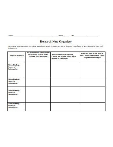 Free 10+ Research Note Templates In Pdf | Ms Word | Free & Premium Within Ms Word Thesis Template