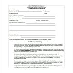 Free 10+ Sample Community Service Forms In Pdf | Ms Word regarding Community Service Template Word