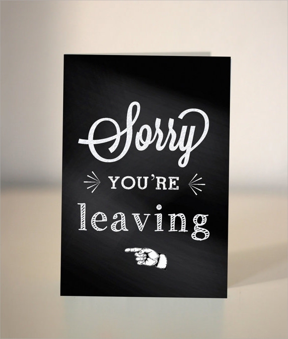 Free 10+ Sample Farewell Card Templates In Ai | Ms Word | Pages | Psd With Regard To Goodbye Card Template