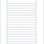 Free 11+ Lined Paper Templates In Pdf | Ms Word Pertaining To Ruled Paper Template Word