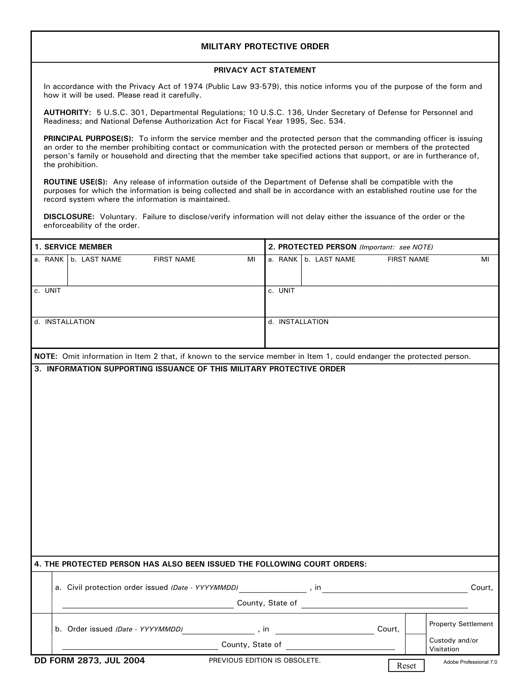 Free 14+ Counseling Statement Forms In Pdf With Usmc Meal Card Template