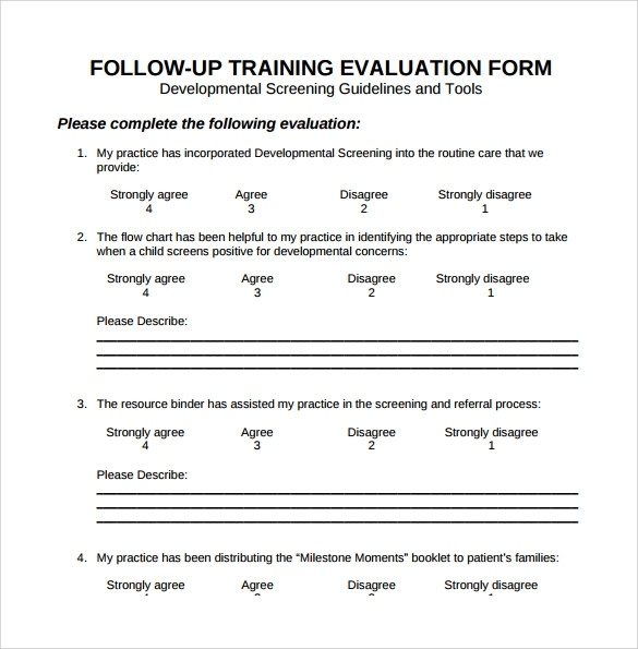 Free 15+ Sample Training Evaluation Forms In Pdf Regarding Training Evaluation Report Template