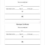 Free 16+ Sample Marriage Certificates In Pdf | Ms Word Regarding Blank Marriage Certificate Template