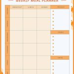 Free 17+ Meal Planning Templates In Pdf | Excel | Ms Word Pertaining To Weekly Meal Planner Template Word