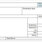 Free 18+ Taxi Receipt Templates In Google Docs | Google Sheets | Excel With Blank Taxi Receipt Template