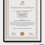 Free 23+ Sample Certificate Of Conformance In Pdf | Ms Word | Psd | Ai intended for Certificate Of Conformance Template