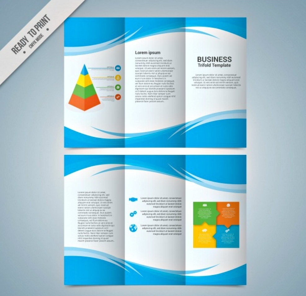 Free 24+ Free Brochure Design Examples In Vector | Eps Format | Examples Within 3 Fold Brochure Template Free