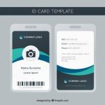 Free 25+ Amazing Blank Id Card Templates In Ai | Ms Word | Pages | Psd Throughout Id Card Template Ai