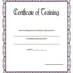 Free 28+ Training Certificates In Pdf | Ms Word For Blank Certificate Templates Free Download
