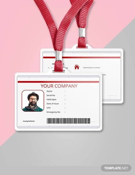 Free 34+ Amazing Id Card Templates In Ai | Ms Word | Pages | Psd Inside Id Card Template Ai