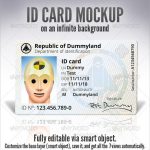 Free 34+ Amazing Id Card Templates In Ai | Ms Word | Pages | Psd with Personal Identification Card Template