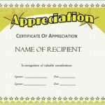 Free 35+ Best Printable Certificate Of Appreciation Templates In Ai Intended For Certificate Of Appreciation Template Free Printable