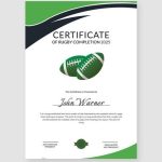 Free 36+ Sample Certificate Of Completion Templates In Ai | Indesign Regarding Rugby League Certificate Templates