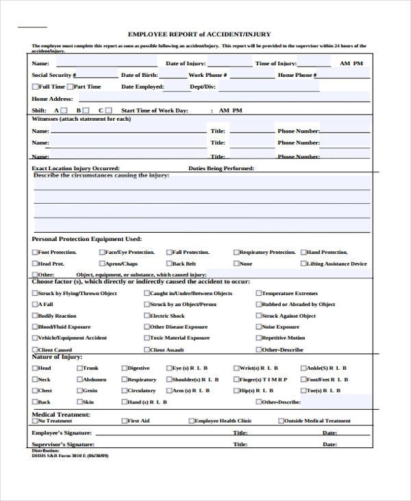 Free 41+ Sample Incident Report Forms In Pdf | Pages | Excel | Ms Word With Regard To Incident Report Form Template Word