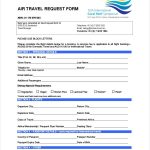 Free 47+ Sample Travel Request Forms In Pdf | Ms Word | Excel Inside Travel Request Form Template Word
