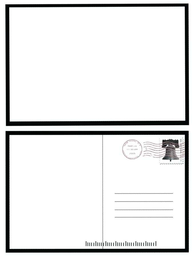 Free 4X6 Postcard Template Word - Cards Design Templates For 4X6 Photo Card Template Free