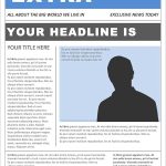 Free 50+ Amazing Newspaper Templates In Pdf | Ppt | Ms Word | Psd Intended For Newspaper Template For Powerpoint