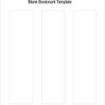 Free 6+ Sample Blank Bookmarks In Pdf | Ms Word Within Free Blank Bookmark Templates To Print