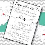 Free 6+ Sample Farewell Invitation Templates In Pdf | Psd | Eps For Farewell Invitation Card Template