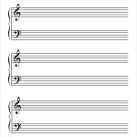 Free 6+ Sample Music Paper Templates In Pdf inside Blank Sheet Music Template For Word