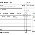 Free 7+ Sample Homeschool Report Card Templates In Pdf | Ms Word with Homeschool Report Card Template Middle School