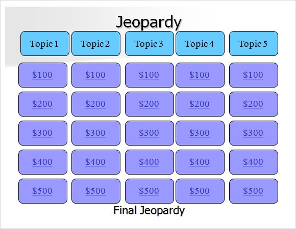 Free 8+ Jeopardy Powerpoint Templates In Ppt Pertaining To Jeopardy Powerpoint Template With Sound
