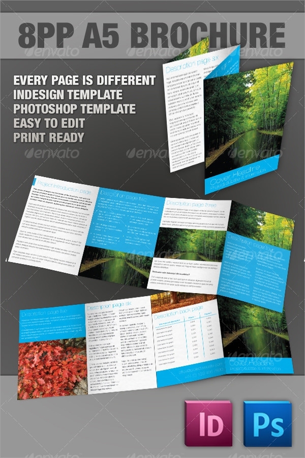 Free 9+ Ai Brochure Templates In Psd | Eps throughout Free Illustrator Brochure Templates Download