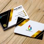 Free Accounting Analyst Business Card .Psd Template - Graphicsfamily intended for Free Business Card Templates In Psd Format