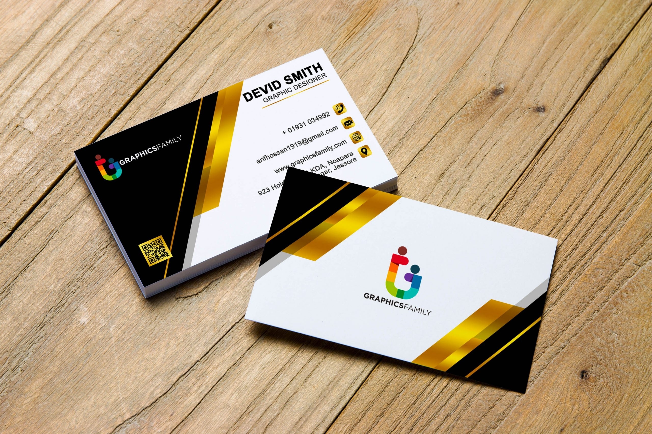 Free Accounting Analyst Business Card .Psd Template - Graphicsfamily intended for Free Business Card Templates In Psd Format