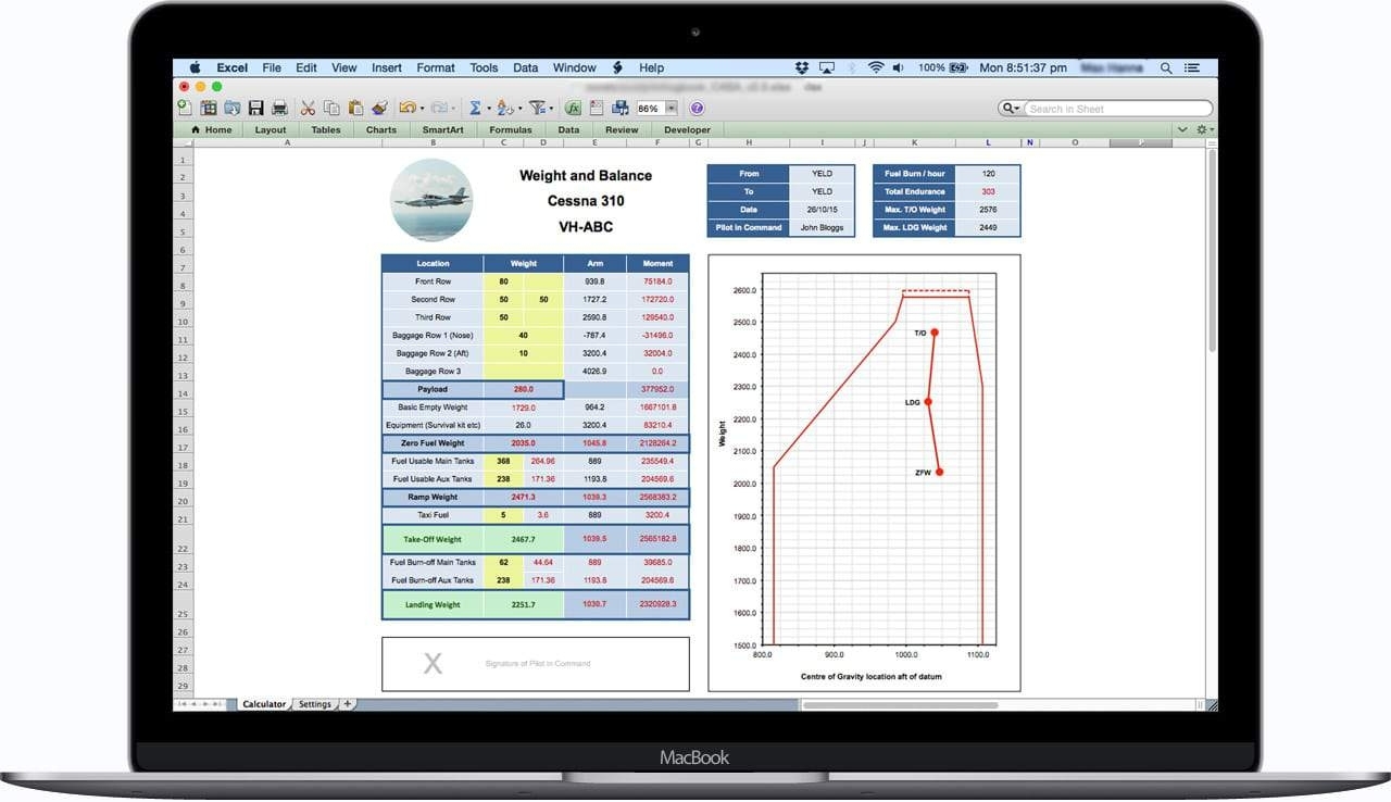 Free Aircraft Load Sheet | Excel Pilot Logbook Pertaining To Air Balance Report Template