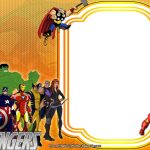 Free Avengers:endgame Birthday Invitation Templates | Free Printable with regard to Superhero Birthday Card Template