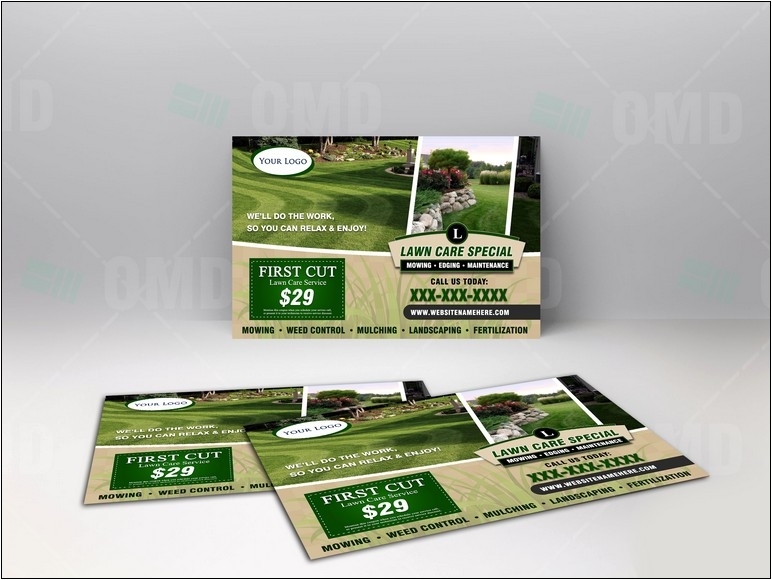 Free Business Card Templates For Lawn Care | Home And Garden Designs Within Lawn Care Business Cards Templates Free