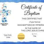 Free Certificate Of Baptism Printable / Free Baptism Certificate within Baptism Certificate Template Download