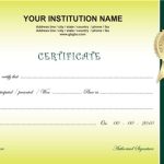 Free Certificate Templates With Regard To Word 2013 Certificate Template