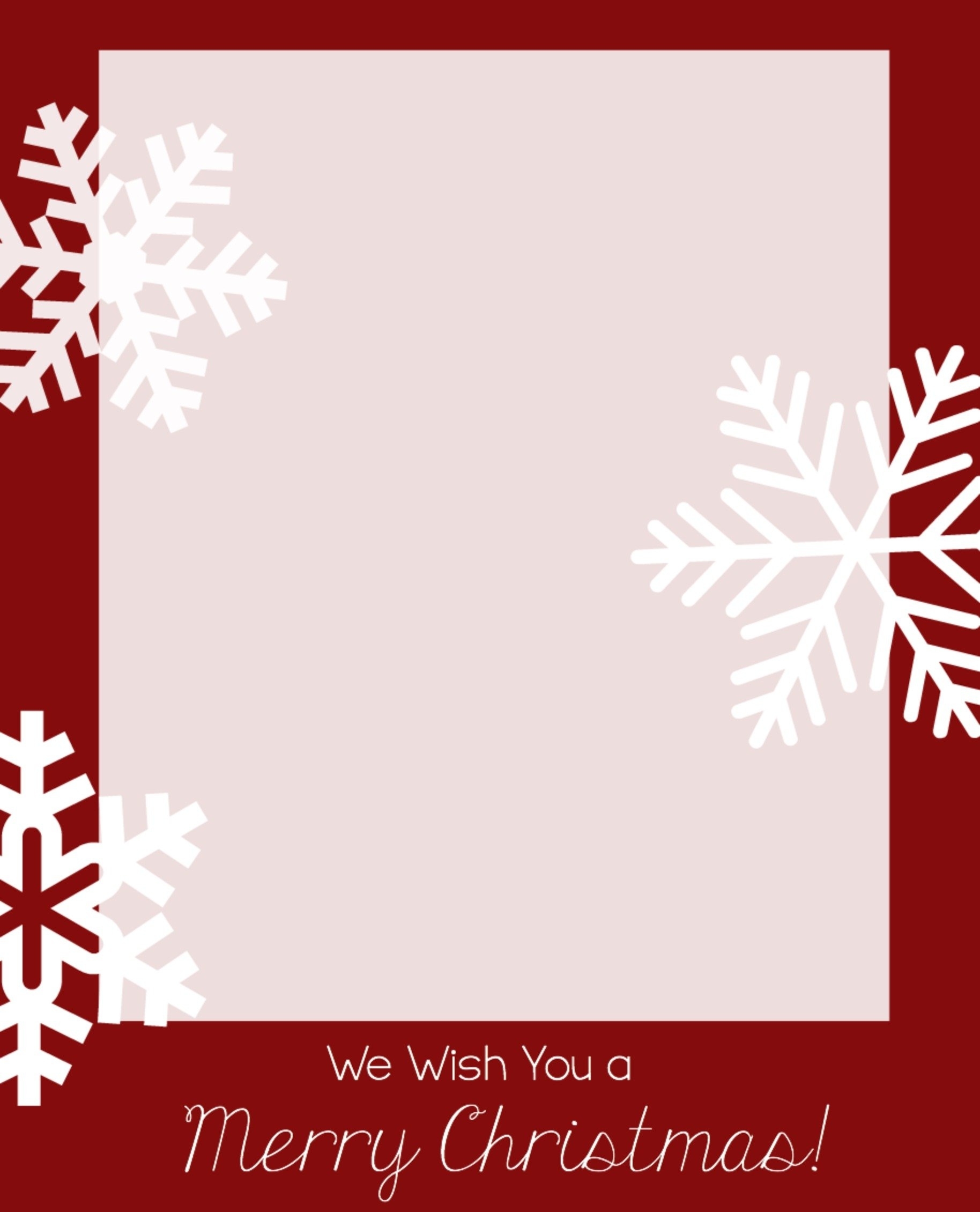 Free Christmas Card Templates - Crazy Little Projects with Blank Christmas Card Templates Free